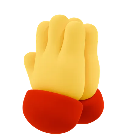 Please Hands  3D Icon