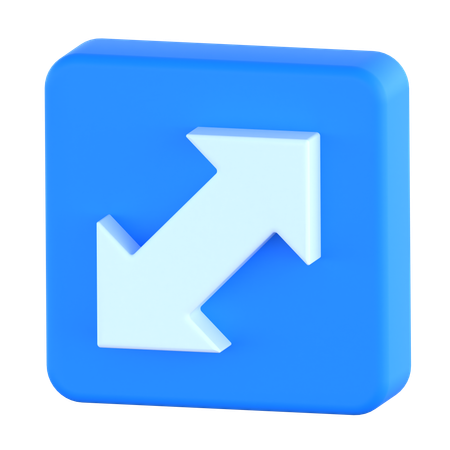 Plein écran  3D Icon