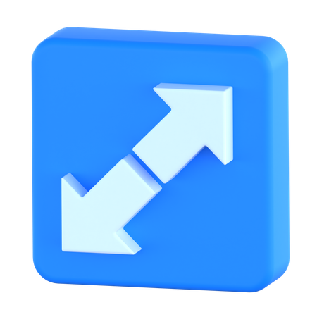 Plein écran  3D Icon