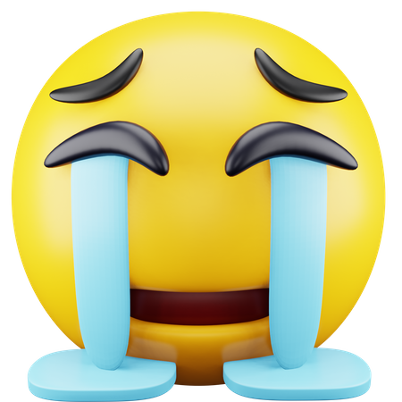 Pleurer emoji  3D Icon