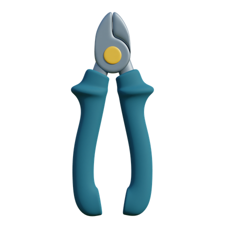 Pliers  3D Illustration