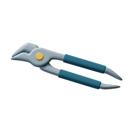 Pliers  3D Illustration