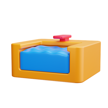 Plongeoir  3D Icon