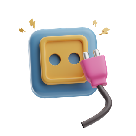 Plug  3D Icon