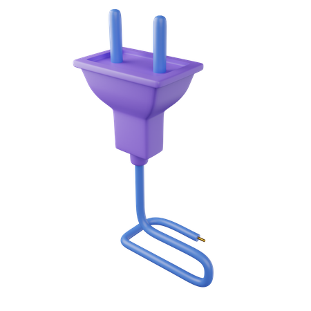 Plug  3D Illustration