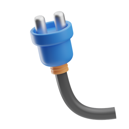 Plug Cable  3D Icon