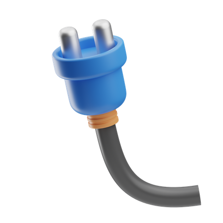 Plug Cable  3D Icon