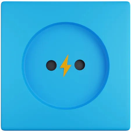 Plug Socket  3D Icon