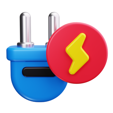 Plugue  3D Icon