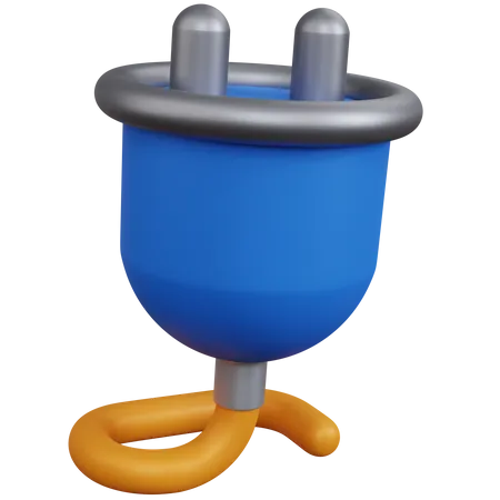 Plugue  3D Icon