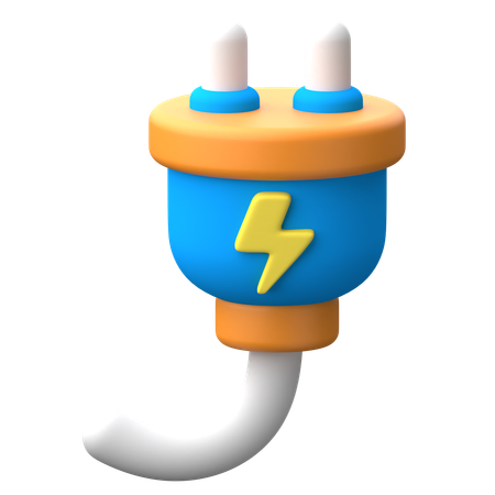 Tomada  3D Icon