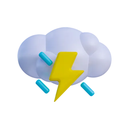 Pluie  3D Illustration