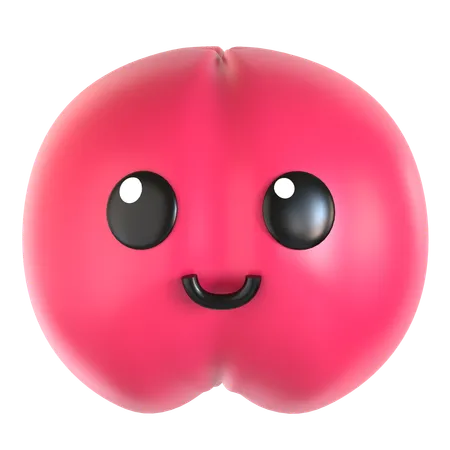 Plum  3D Icon