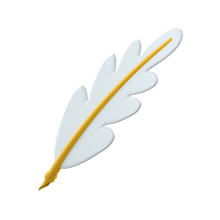 Pluma  3D Icon