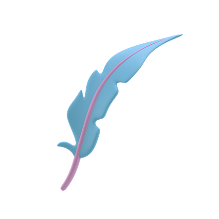 Pluma  3D Icon