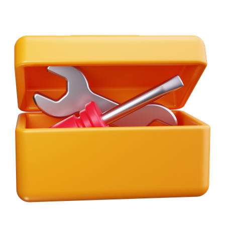 Plumber Toolbox  3D Icon