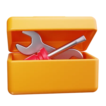 Plumber Toolbox  3D Icon