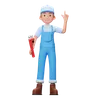 Plumber With Wrench