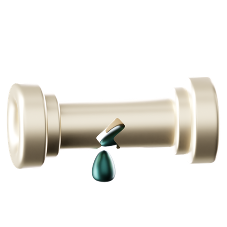 Plumbing Leak  3D Icon