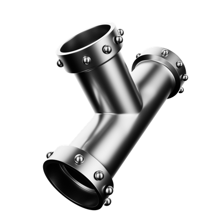 Plumbing Pipe  3D Icon