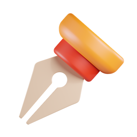 Plume de stylo  3D Icon