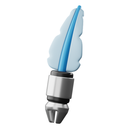 Plume d'oie  3D Icon