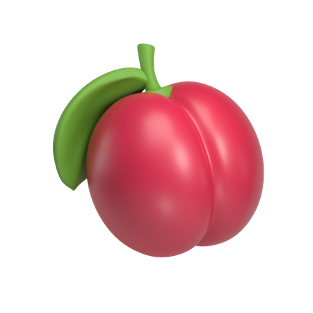 Plums  3D Icon