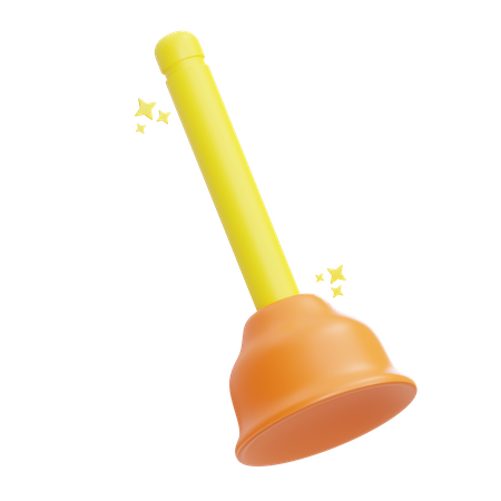Plunger 3D Icon