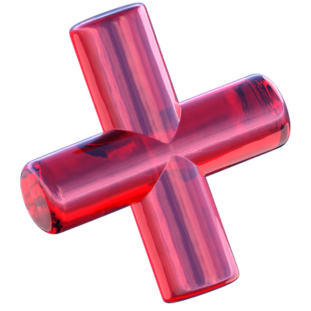 Plus  3D Icon