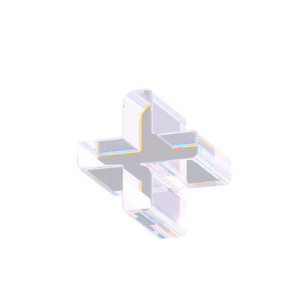 Plus  3D Icon