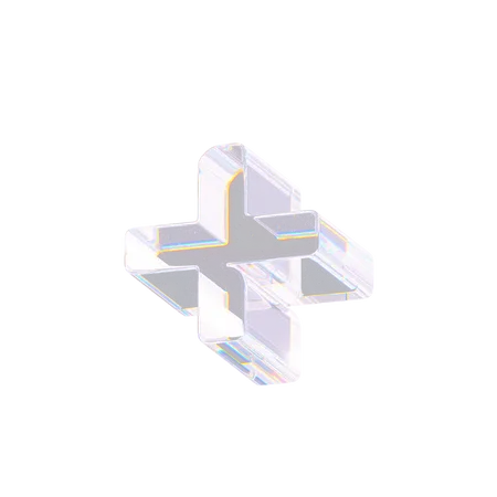 Plus  3D Icon