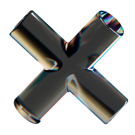 Plus forme abstraite de cube  3D Icon