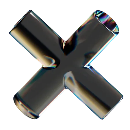 Mais forma abstrata de cubo  3D Icon