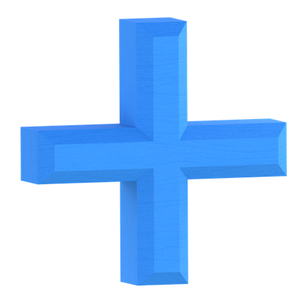 Plus Design  3D Icon