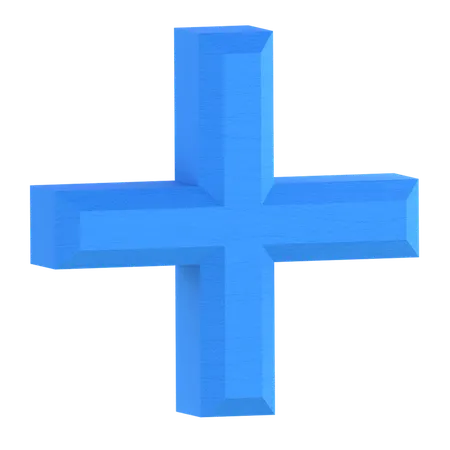 Plus Design  3D Icon