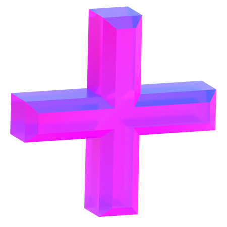 Plus-Form  3D Icon