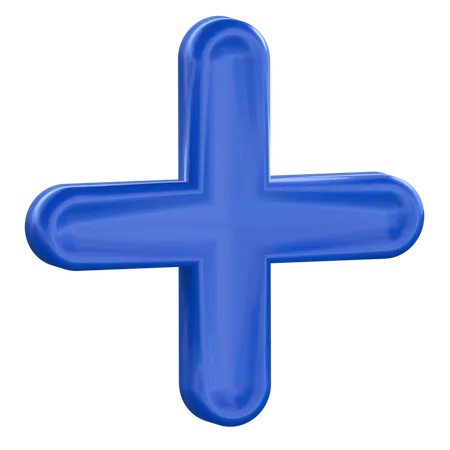 Plus-Form  3D Icon