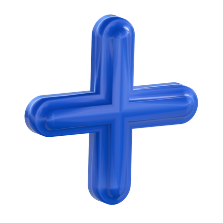 Plus-Form  3D Icon