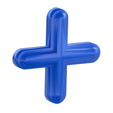 Plus-Form  3D Icon
