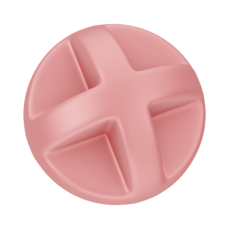 Plus Grundgeometrie  3D Icon