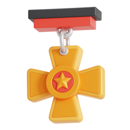 Plus medal  3D Icon