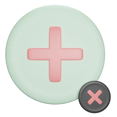 Solid Medicine That Is Round In Shape Should Not Be Eaten 3D Icon
