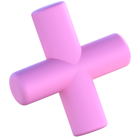Plus Sign  3D Icon