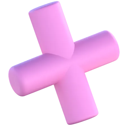 Plus Sign  3D Icon
