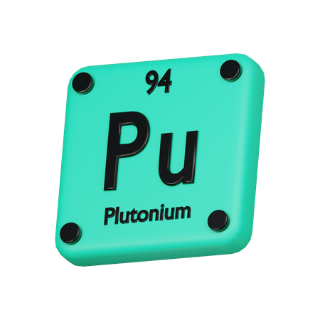 Plutonium  3D Icon