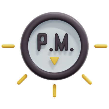 Pm  3D Icon