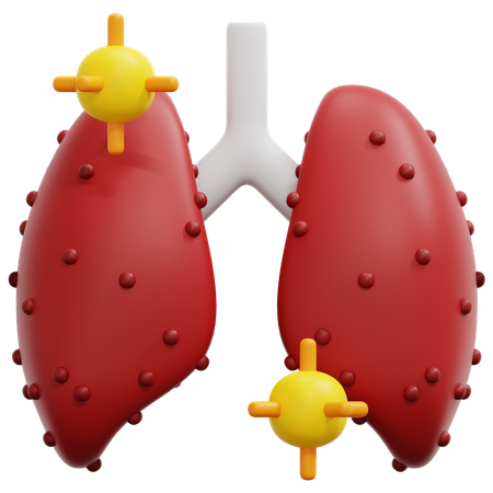 Pneumonia 3D Icon