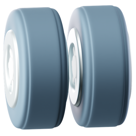 Pneus  3D Icon