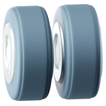 Pneus  3D Icon