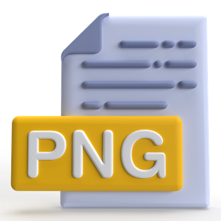 Fichier png  3D Icon